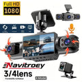 4-Channel 360° Surround View Dash Camera – Full Vehicle Protection